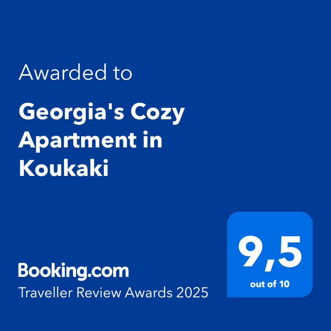 Georgia'S Cozy Apartment In Koukaki Athen Exterior foto